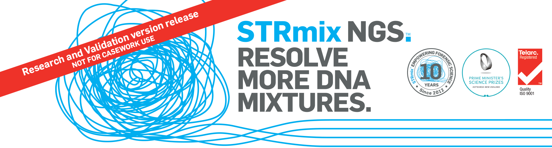 STRmix NGS masthead 10 years 9 August